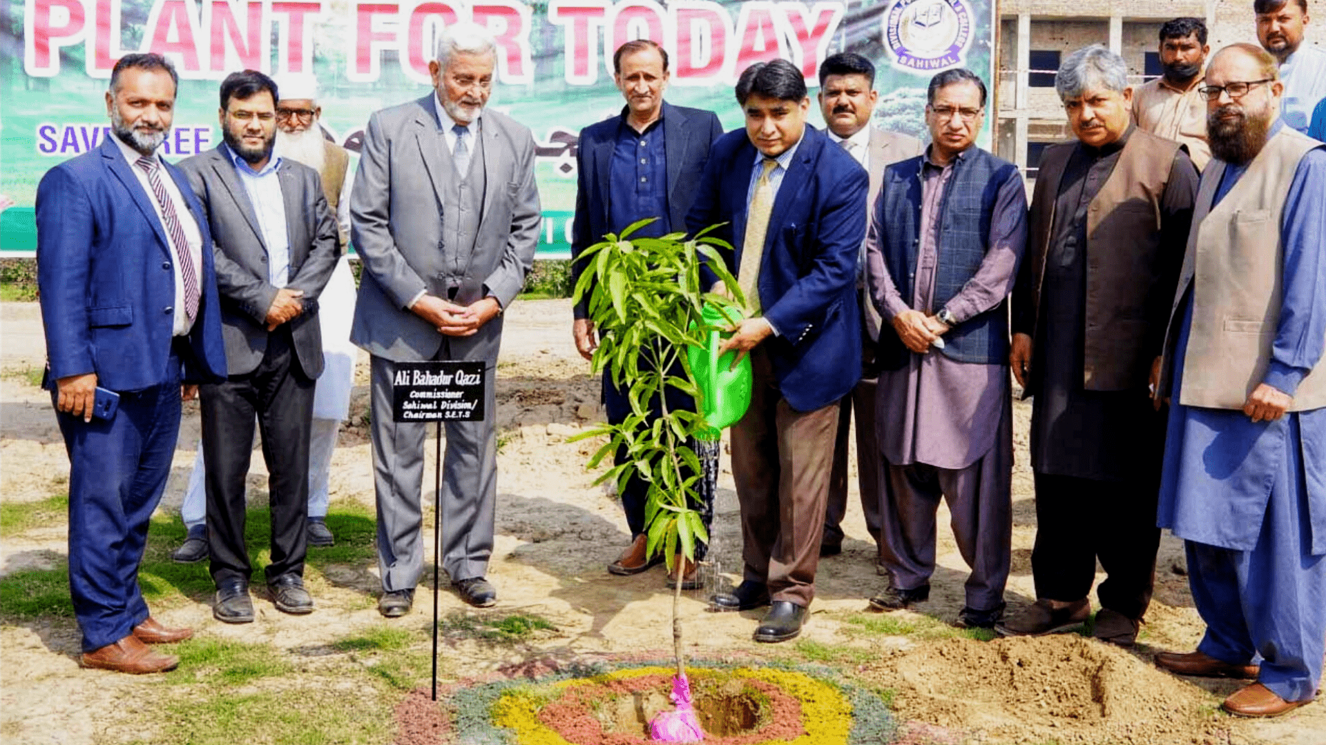 Plantation at DPS Sahiwal Ravi Campus 2022
